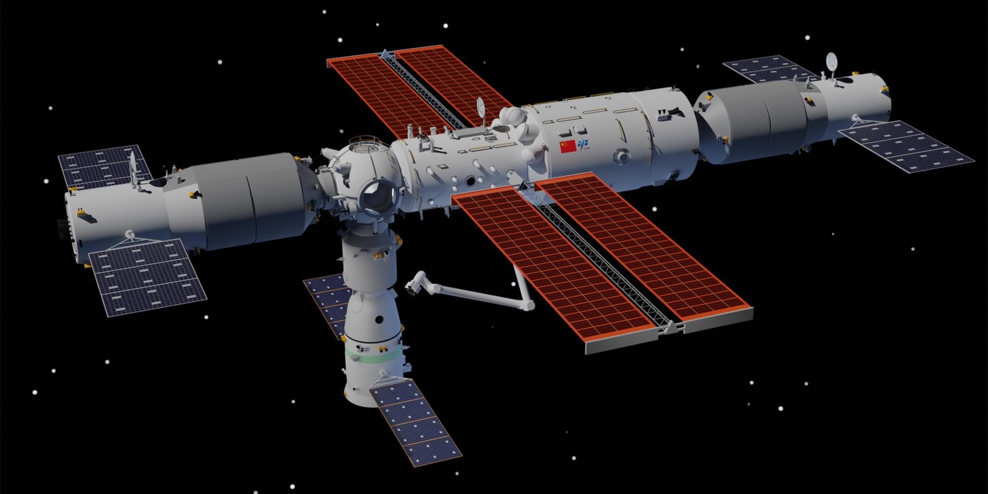 Tiangong Space Station. Bilde.