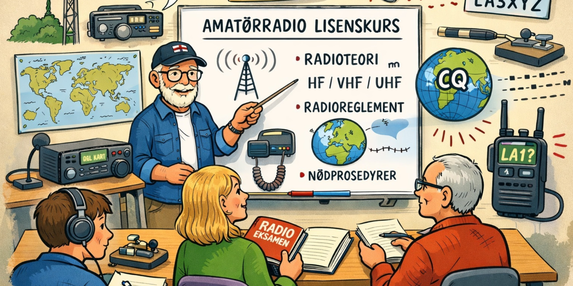 Rogalandkurset 2026 (Illustrasjonsbildet er KI-generert av LA4C)
