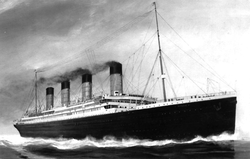 Detail of the Marconi T-Antenna on the RMS Titanic (Foto via Vigo-Val Miñor Amateur Radio Union)