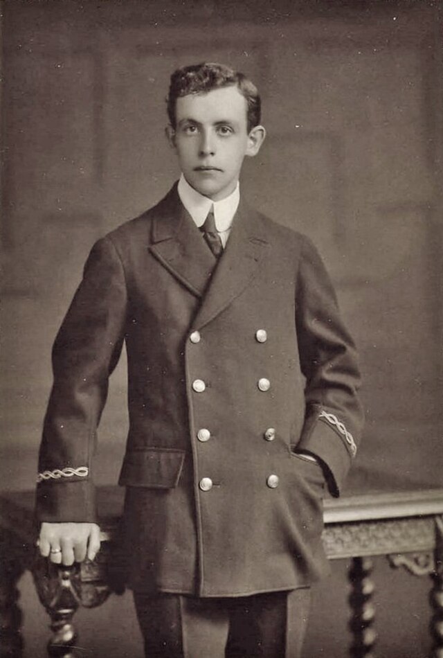 Harold Bride, second operator in the radio room. (Foto via Vigo-Val Miñor Amateur Radio Union)