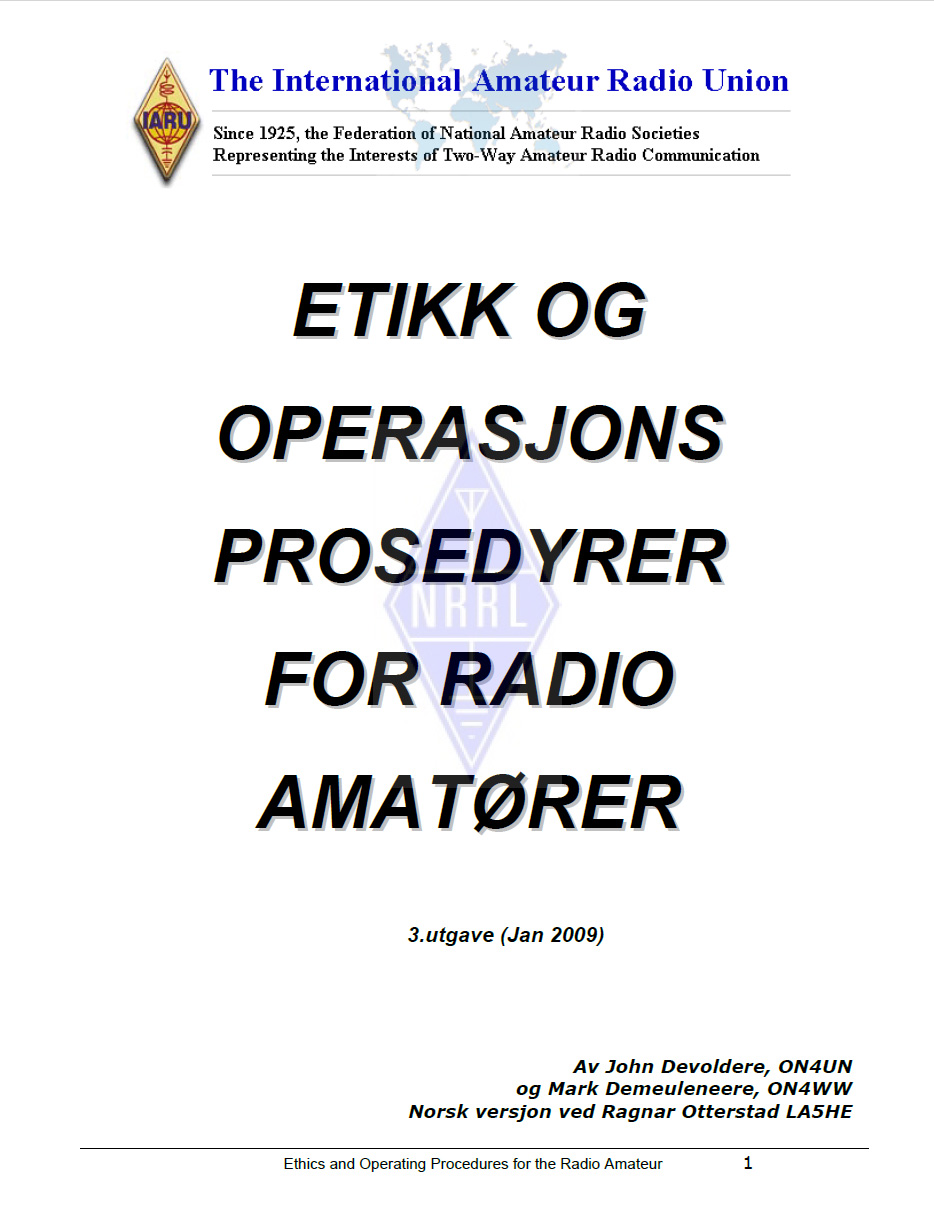Etikk og operasjonsprosedyrer